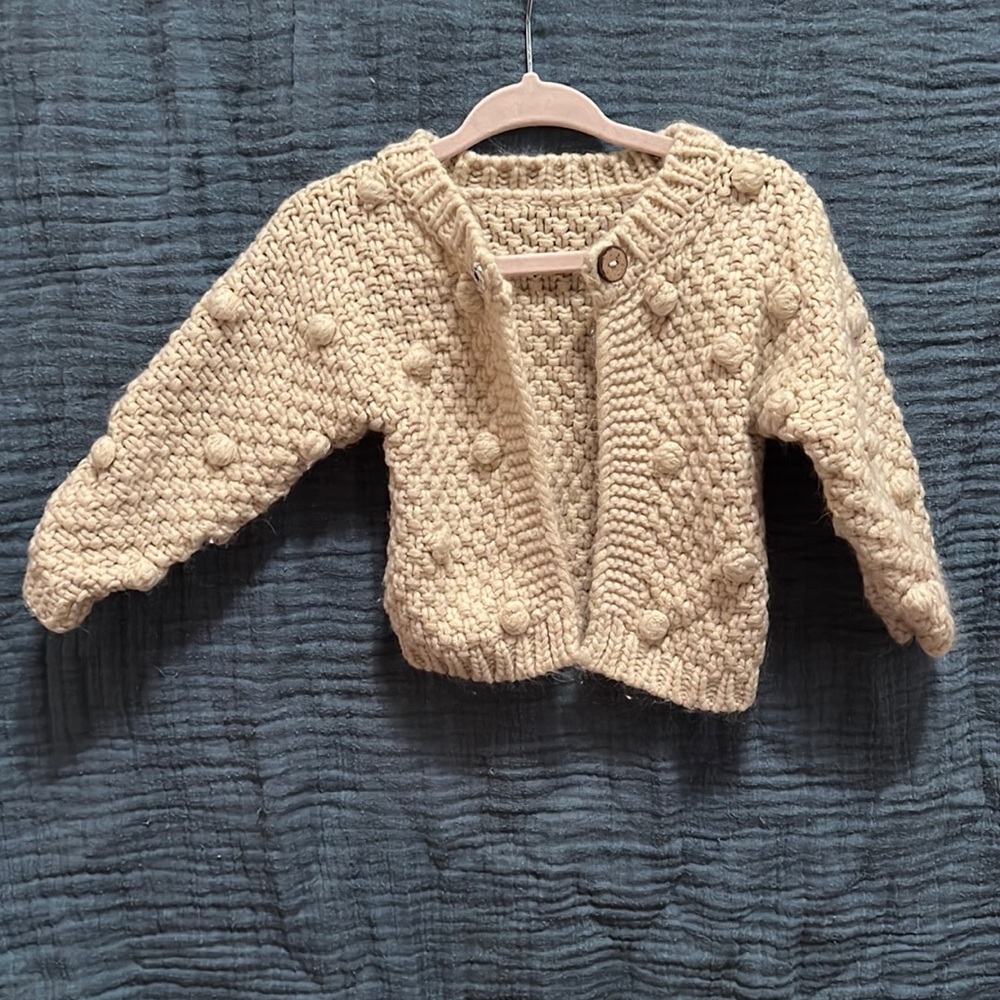 Bubble Knit Cardigan